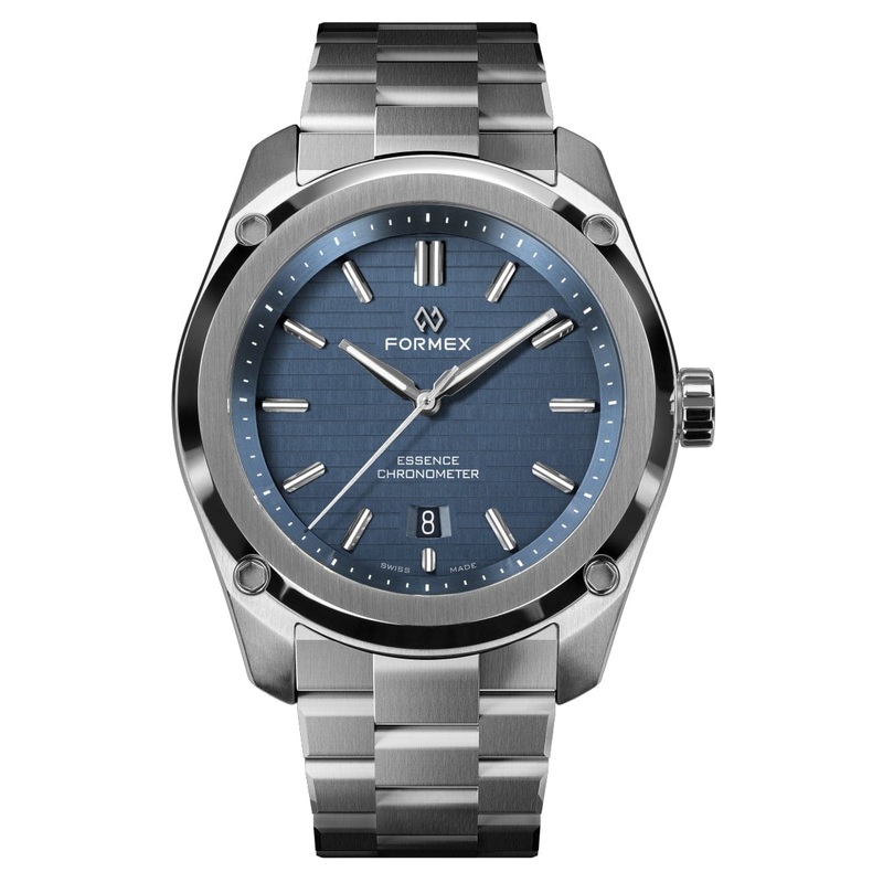 Formex Essence 39 Automatic Chronometer Watch – Blue / Steel Bracelet