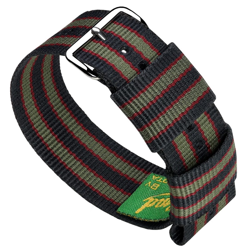 Genuine Vintage Bond US Type Nylon Watch Strap – Polished