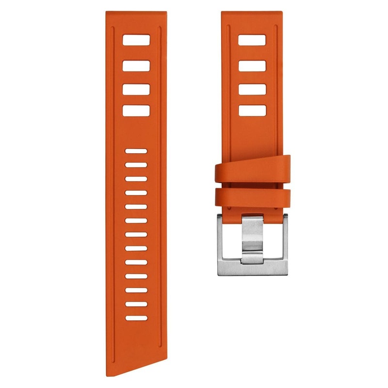 ISOfrane Rubber Strap with RS Buckle – Orange