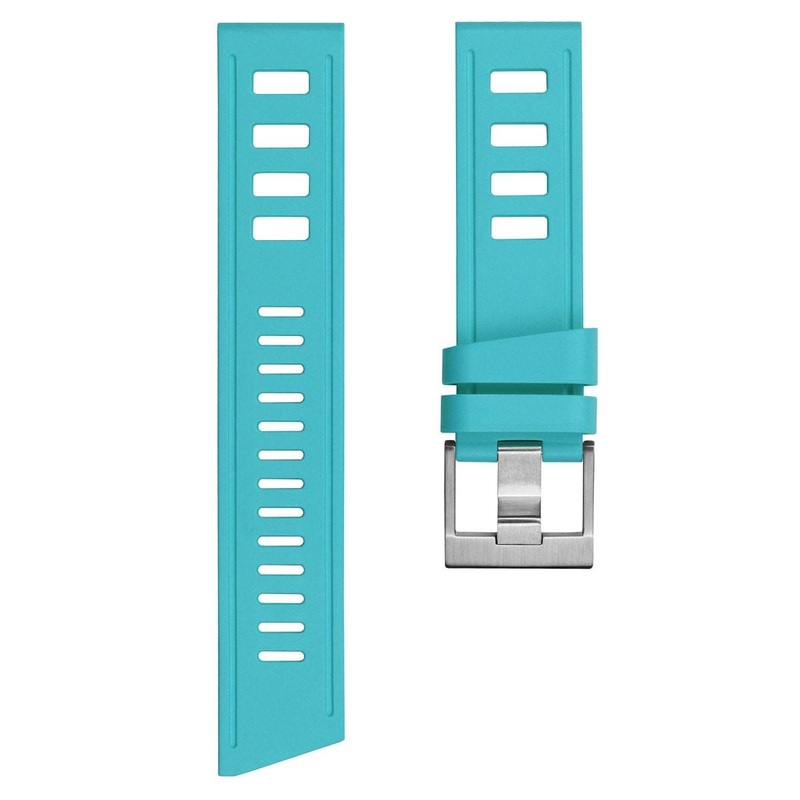 ISOfrane Rubber Strap with RS Buckle – Turquoise