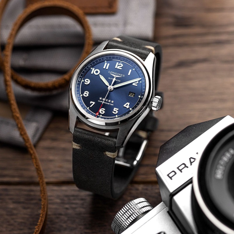 Simple Handmade Italian Leather Watch Strap – Black