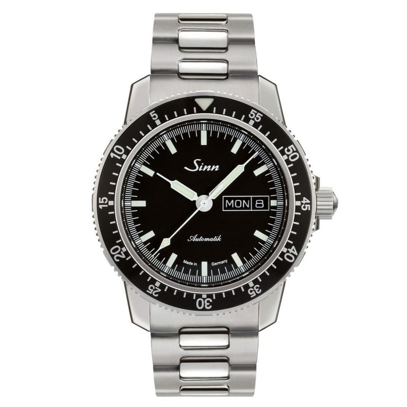 Sinn 104 St Sa I Automatic Sports Watch – Black Dial – Solid Bracelet