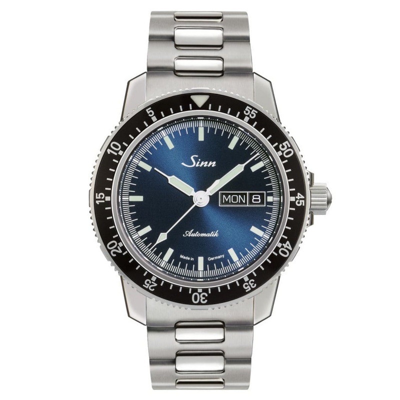 Sinn 104 St Sa I Automatic Sports Watch – Blue Dial – Solid Bracelet