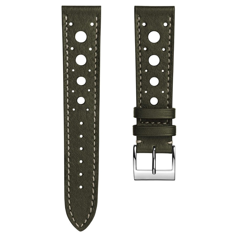 Boutsen Racing Handmade Patina Leather Watch Strap – Khaki