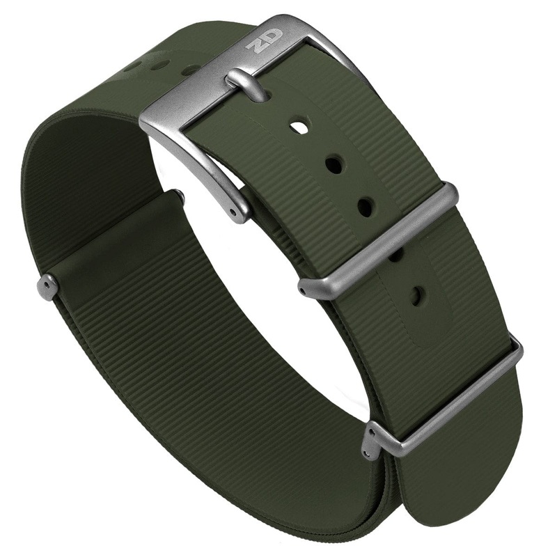 1973 British Military Watch Strap: 328 MARINE – Tactical – Green