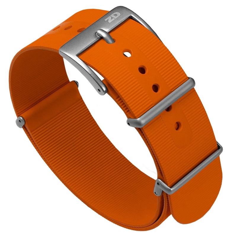 1973 British Military Watch Strap: 328 MARINE – Tactical – Orange