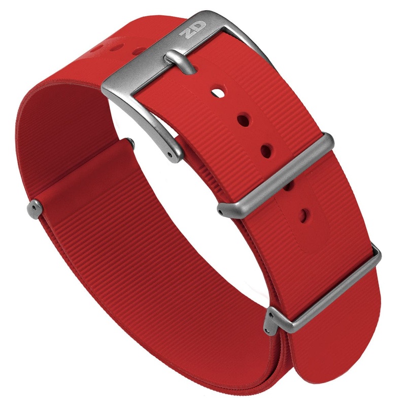 1973 British Military Watch Strap: 328 MARINE – Tactical – Red