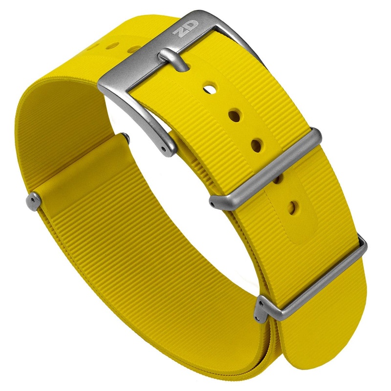 1973 British Military Watch Strap: 328 MARINE – Tactical – Yellow