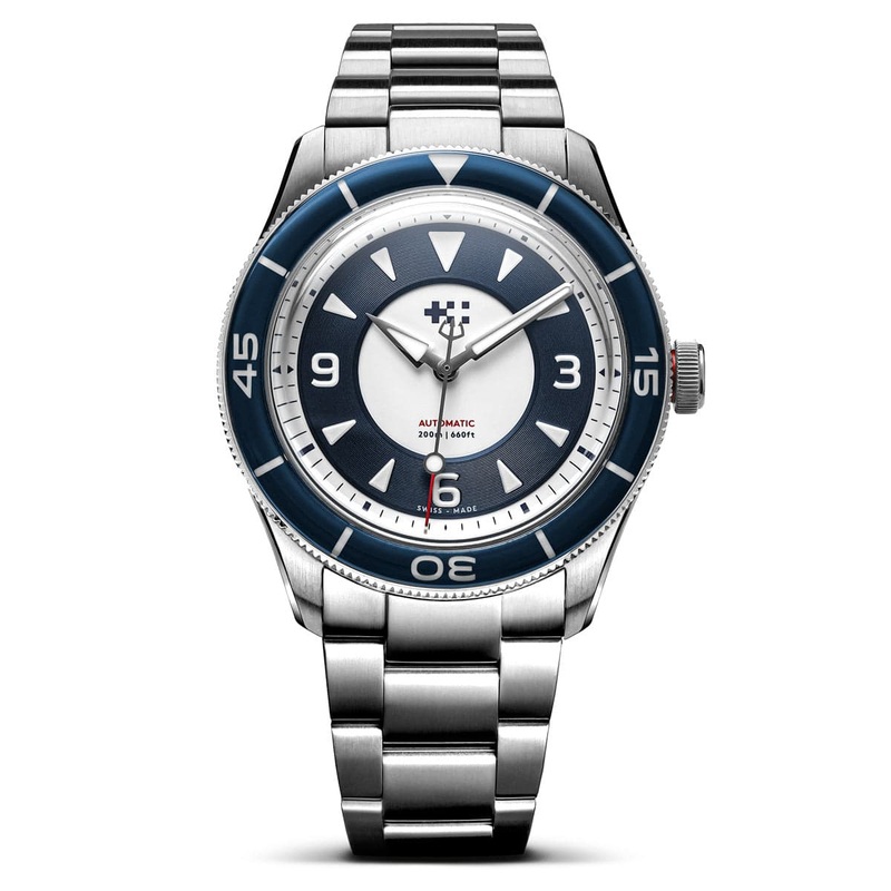 Christopher Ward + WatchGecko C65 Aquitaine – Stainless Steel Bracelet