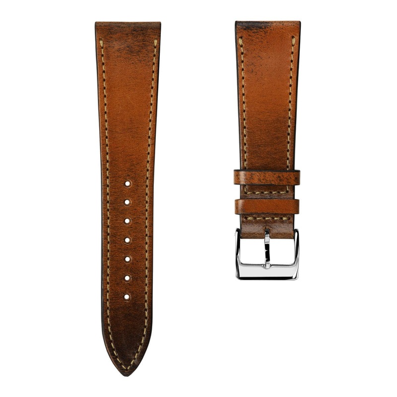 Radstock Vintage Genuine Leather Watch Strap – Vintage Original Brown