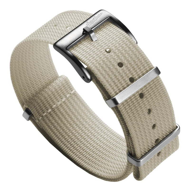 WatchGecko Ridge British Military Watch Strap – Beige