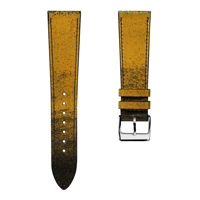 Radstock Vintage Genuine Leather Watch Strap – Vintage Gold