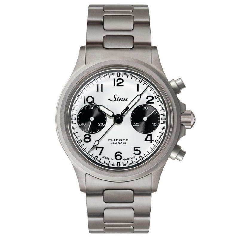 Sinn 356 PILOT Classic White – Solid Bracelet