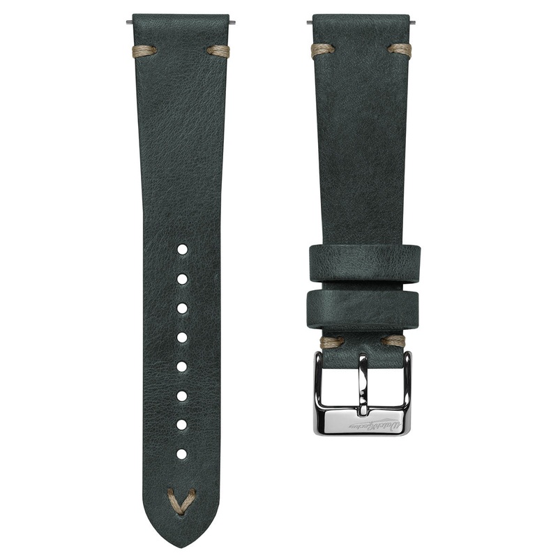 Simple Handmade Italian Leather Watch Strap – Reef