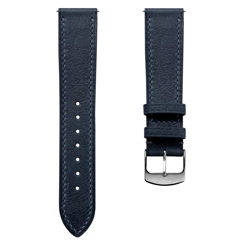 Ravello Tuscan Leather Watch Strap  – Blue
