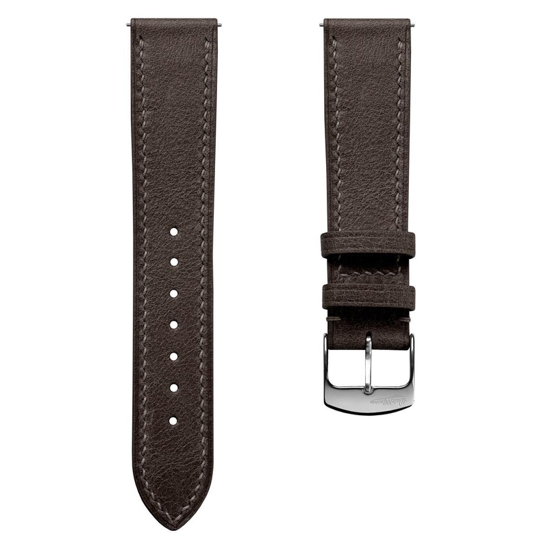 Ravello Tuscan Leather Watch Strap  – Dark Brown