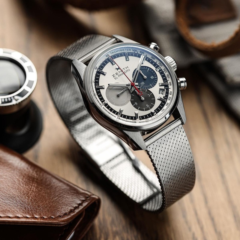 Calibre 1960 Mesh Watch Strap – Brushed