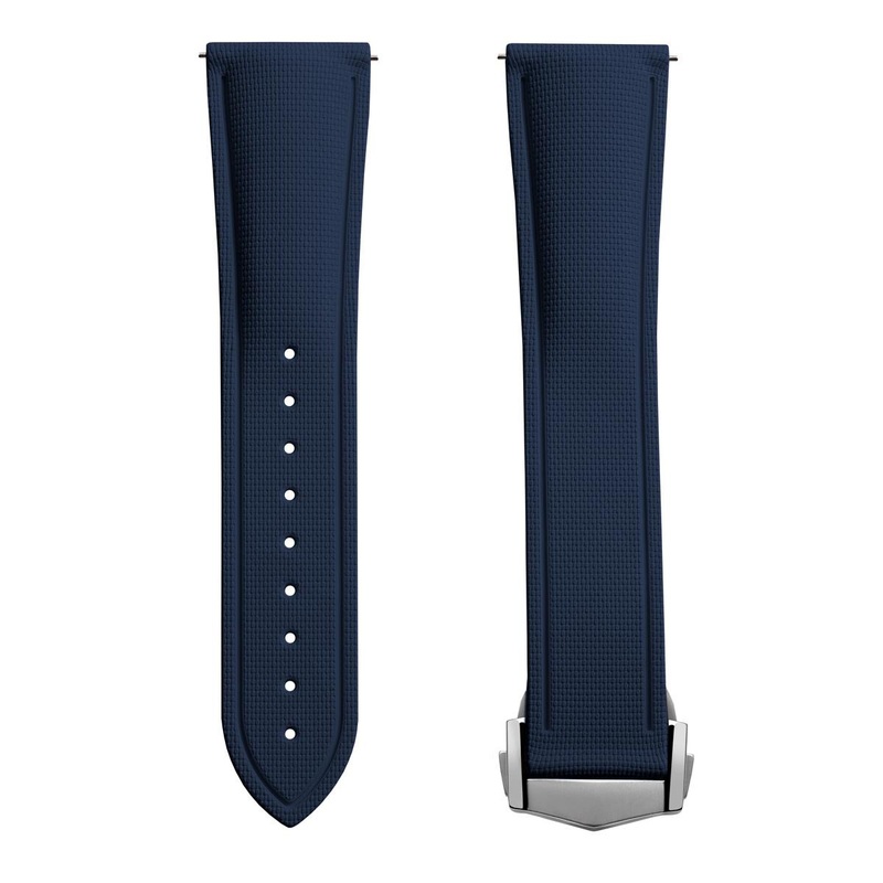 Endurance Rubber Deployant Watch Strap – Captains Blue