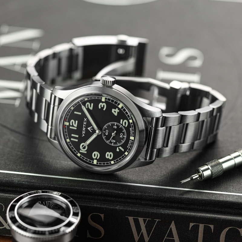 Hylton Solid Stainless Steel Diver’s Watch Bracelet – Fully Brushed