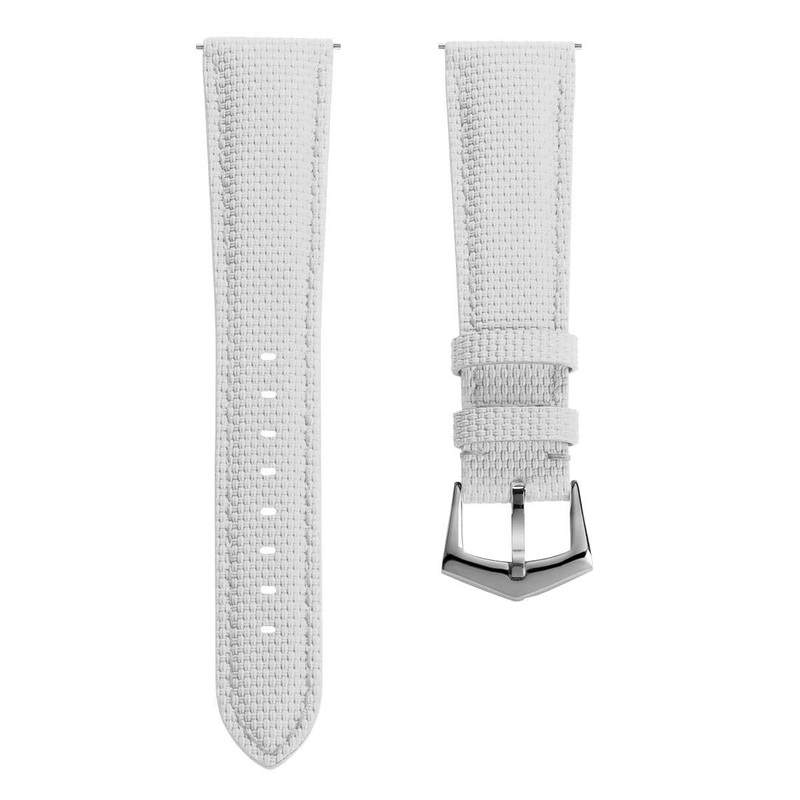 Waypoint Rubber Watch Strap – Sail White