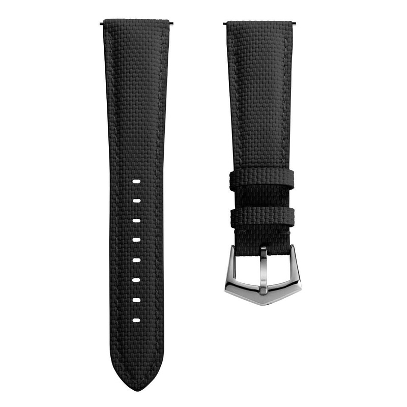 Waypoint Rubber Watch Strap – Abyss Black