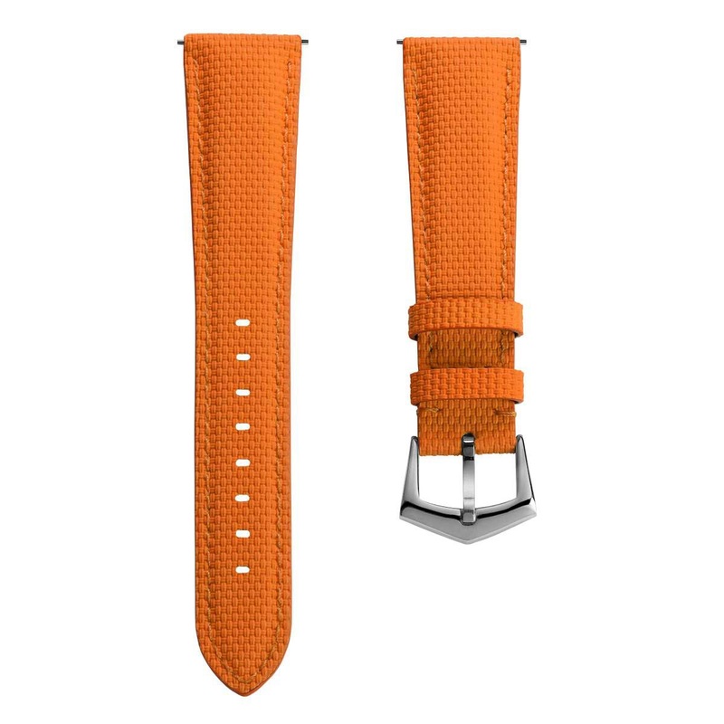 Waypoint Rubber Watch Strap – Beacon Orange