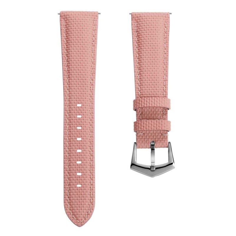 Waypoint Rubber Watch Strap – Sunset Pink