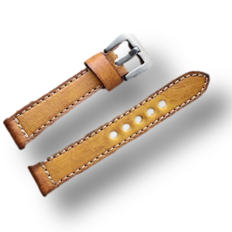 Classic Faded Vintage Genuine Leather Watchband