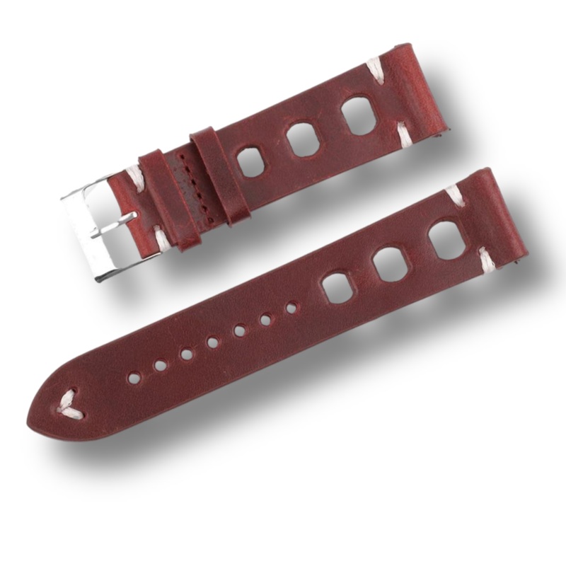 Maranello Vintage Leather Rally Strap