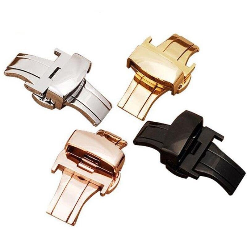 Butterfly Deployment Buckle with Double Push Button