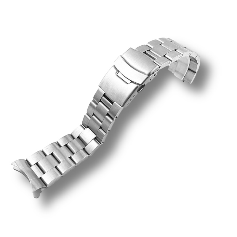 Curved End Matte Diving Watch Bracelet
