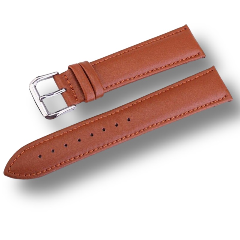 Natural Leather Womens Watchband