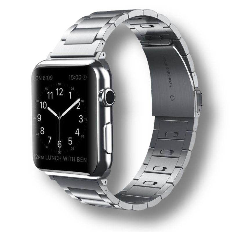 Correa Link Oyster Stainless Steel Strap for Apple Watch