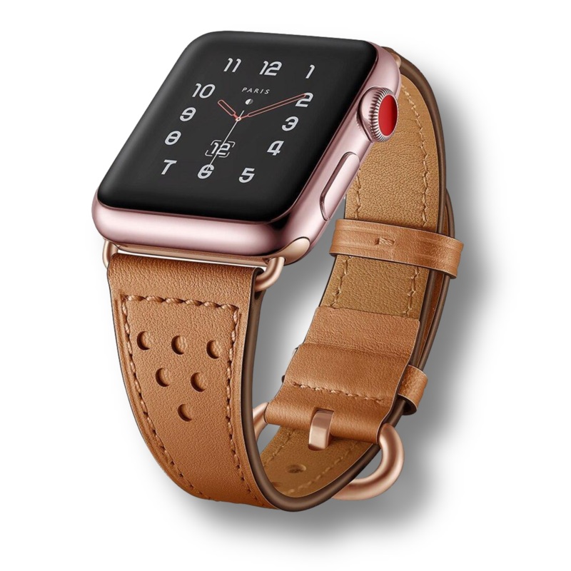 Cowhide Leather Strap for Apple Watch