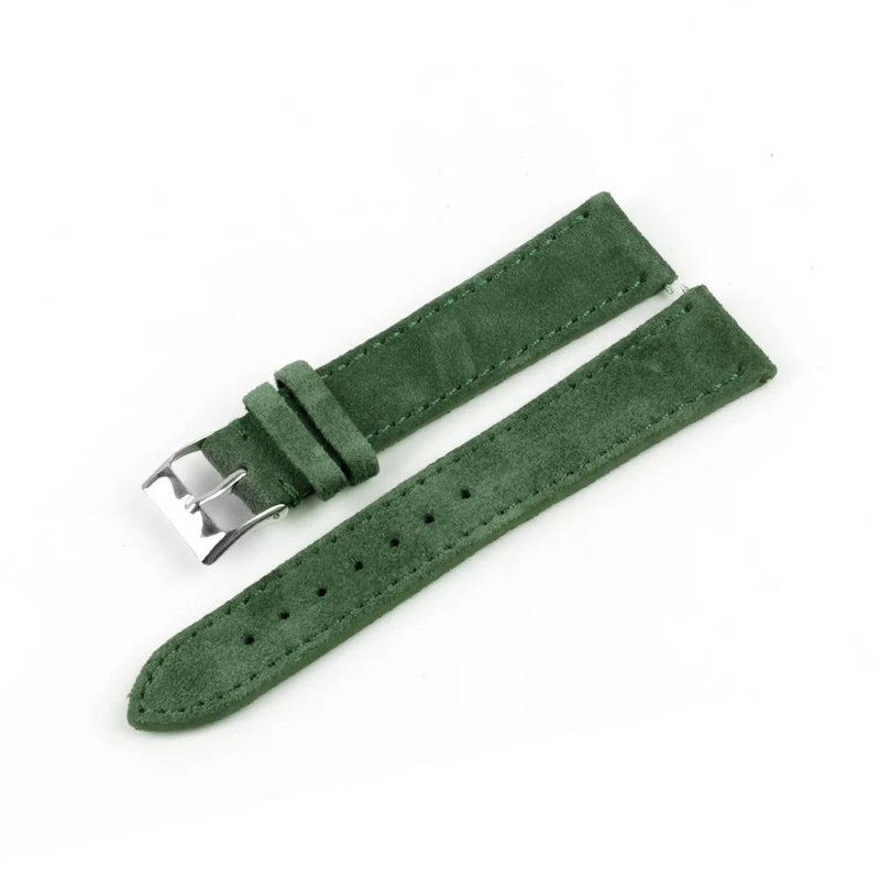 Vintage Suede Leather Watch Strap