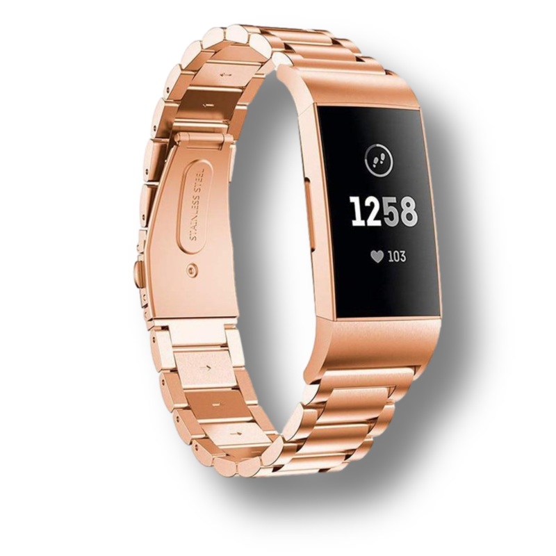 Metal Slingshot Band for Fitbit Charge 3 / 4