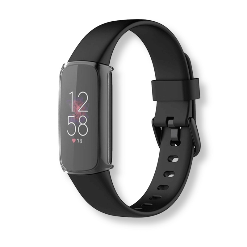 Fitbit Luxe Screen Protector Case Black