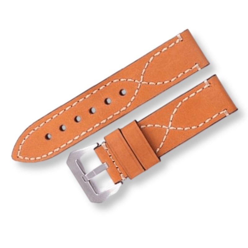 Cross Thread Genuine Leather Watchband