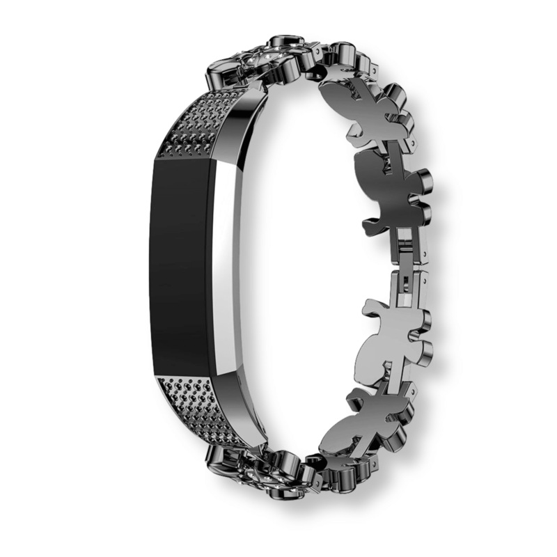 Fashion Rhinestone Metal Band for Fitbit Alta / HR