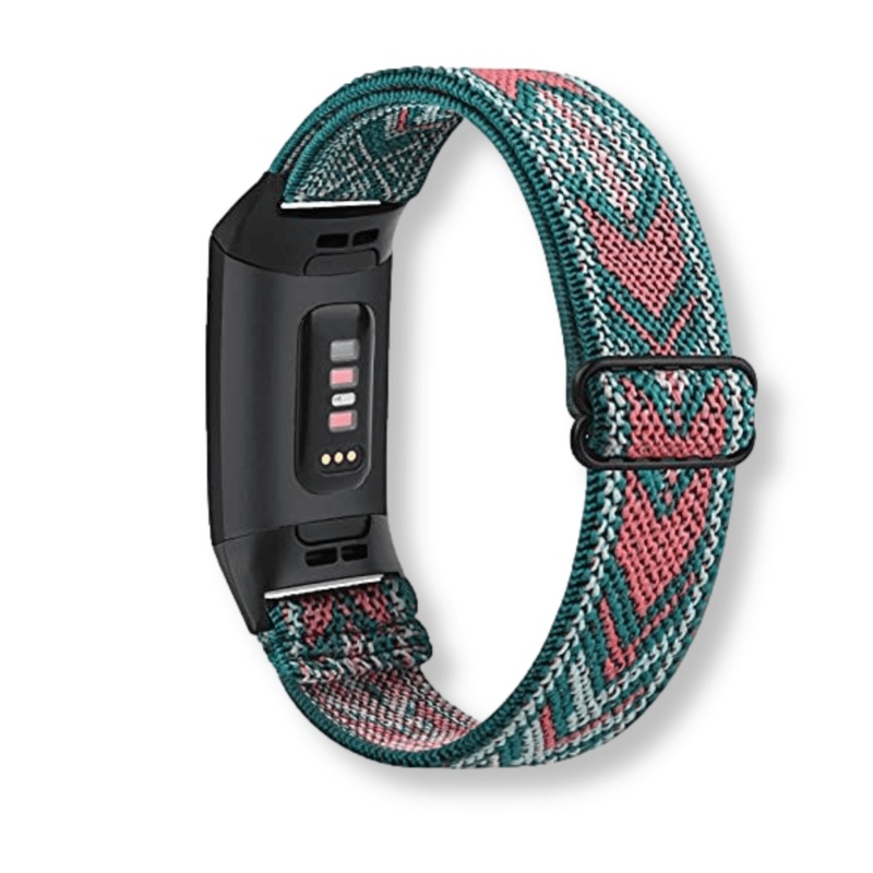 Elastic Woven Loop Band for Fitbit Charge 3 / 4