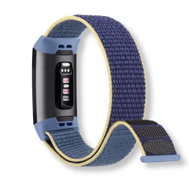 Fashionable Nylon Strap for Fitbit Charge 3 / 4