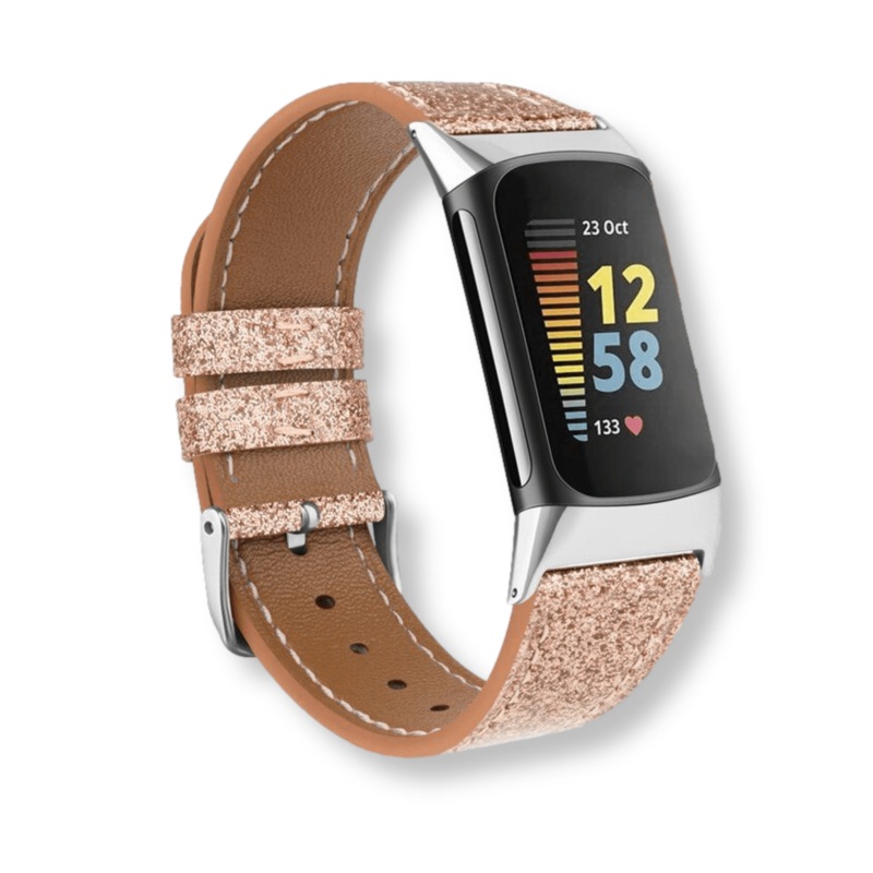 Leather Watch Strap for Fitbit Charge 5 / 6