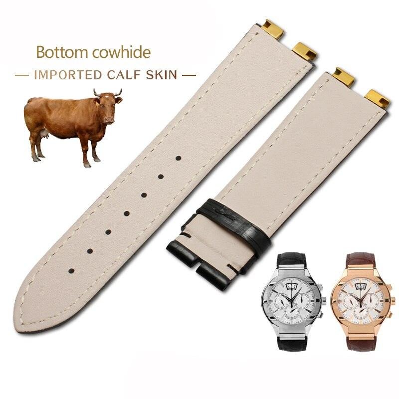 Geniune Hand-Stitched Crocodile Leather Watchband