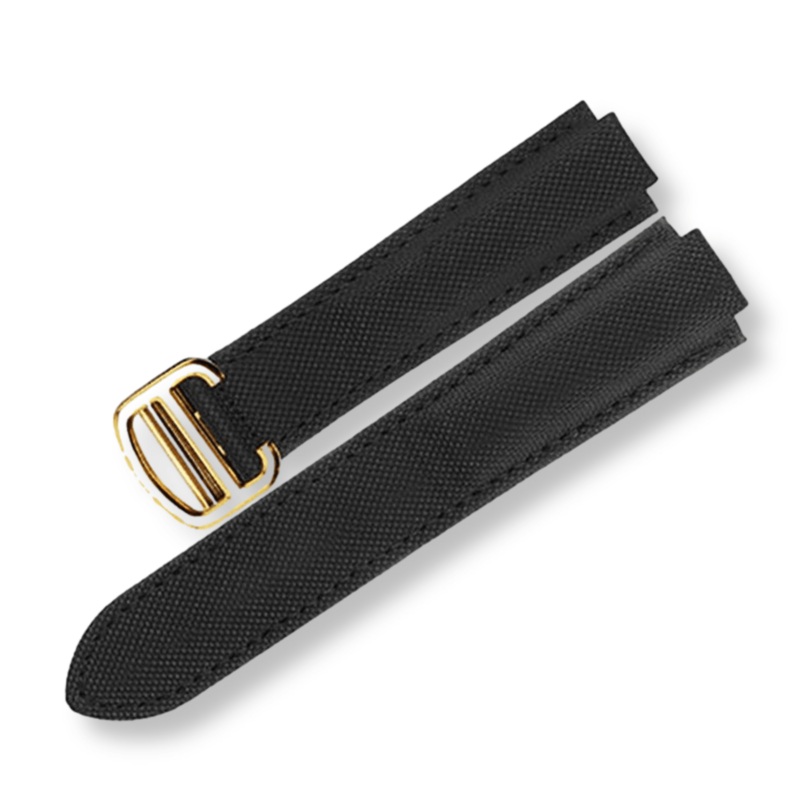 Nylon Canvas Watch Strap for Cartier Blue Balloon