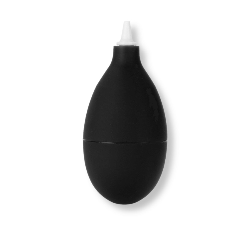 Universal Silicone Dust Blower for Watchmakers Black