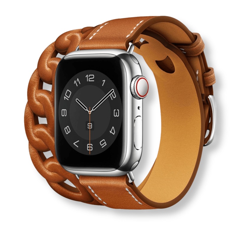 Gourmette Double Tour Band for Apple Watch