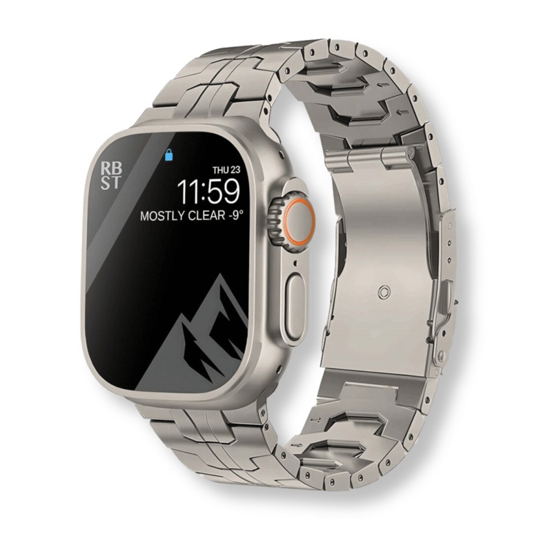 Titanium Metal Strap for Apple Watch