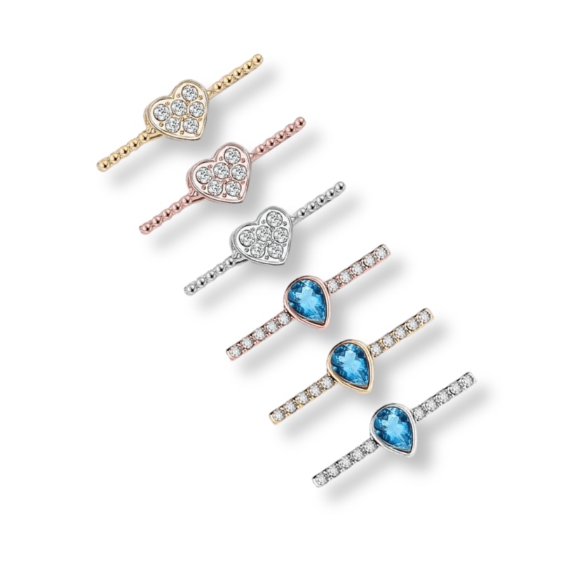 Water Drop Heart Jewelry Charm for Apple Watch BKT010