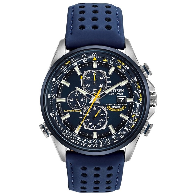 Citizen Eco-Drive Sport Chronograph Watch (Model: AT8020-03L)