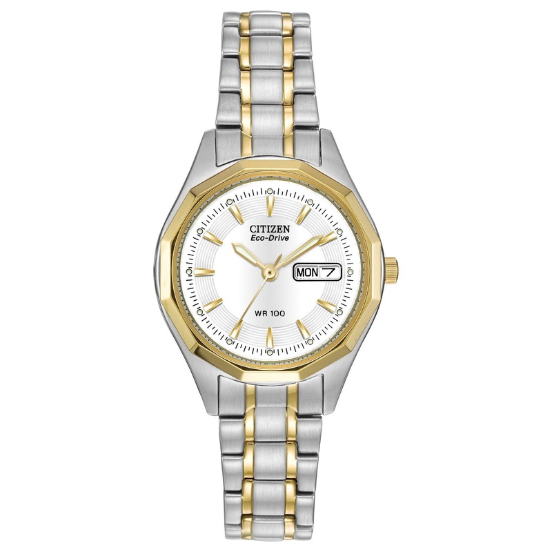 Citizen Women’s Eco-Drive Two-Tone Dress Watch (Model: EW3144-51A)